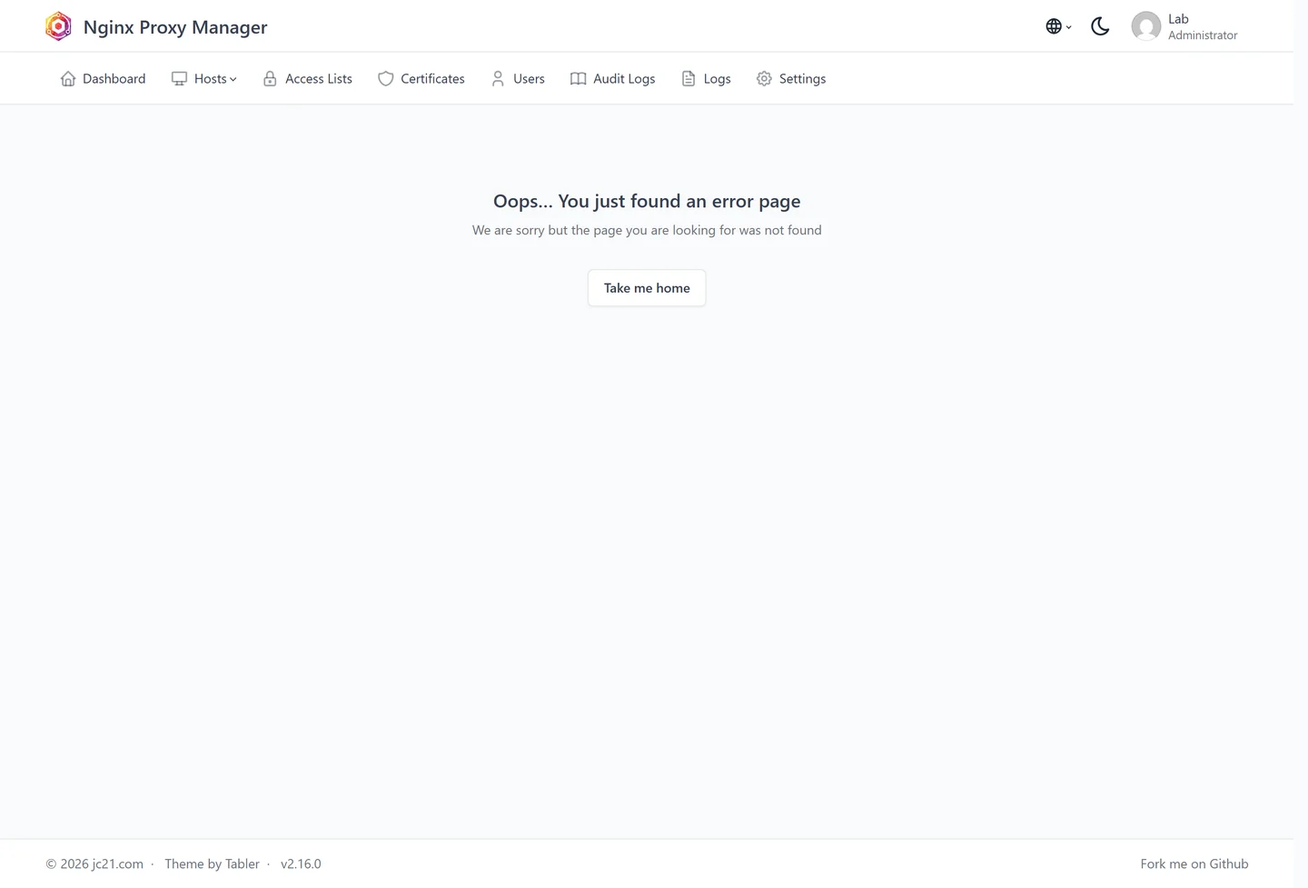 صفحة الشهادات في Nginx Proxy Manager تعرض شهادات Let's Encrypt الثلاث وتواريخ انتهائها
