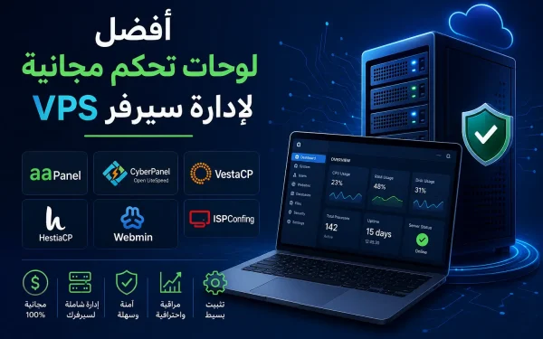 أفضل لوحات تحكم مجانية لإدارة سيرفر VPS - مرام هوست