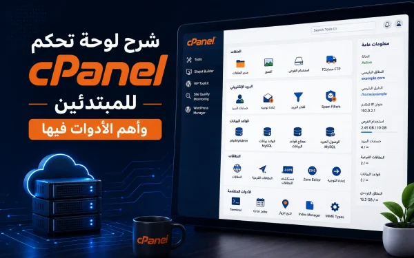 شرح لوحة تحكم cPanel للمبتدئين وأهم الأدوات فيها - مرام هوست
