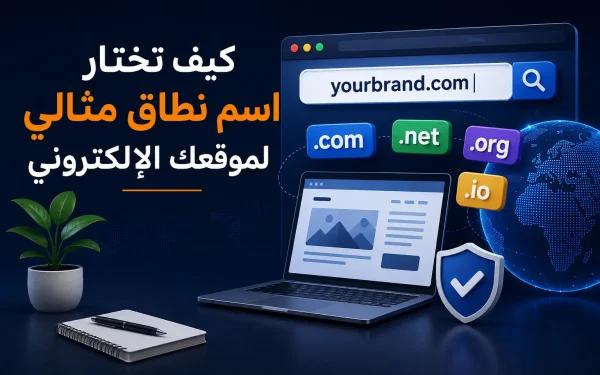 كيف تختار اسم نطاق مثالي لموقعك الإلكتروني - مرام هوست