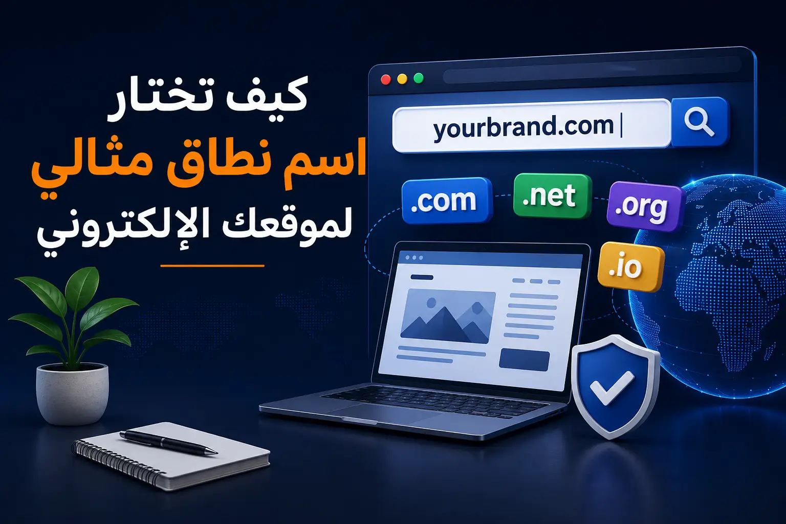 كيف تختار اسم نطاق مثالي لموقعك الإلكتروني - مرام هوست
