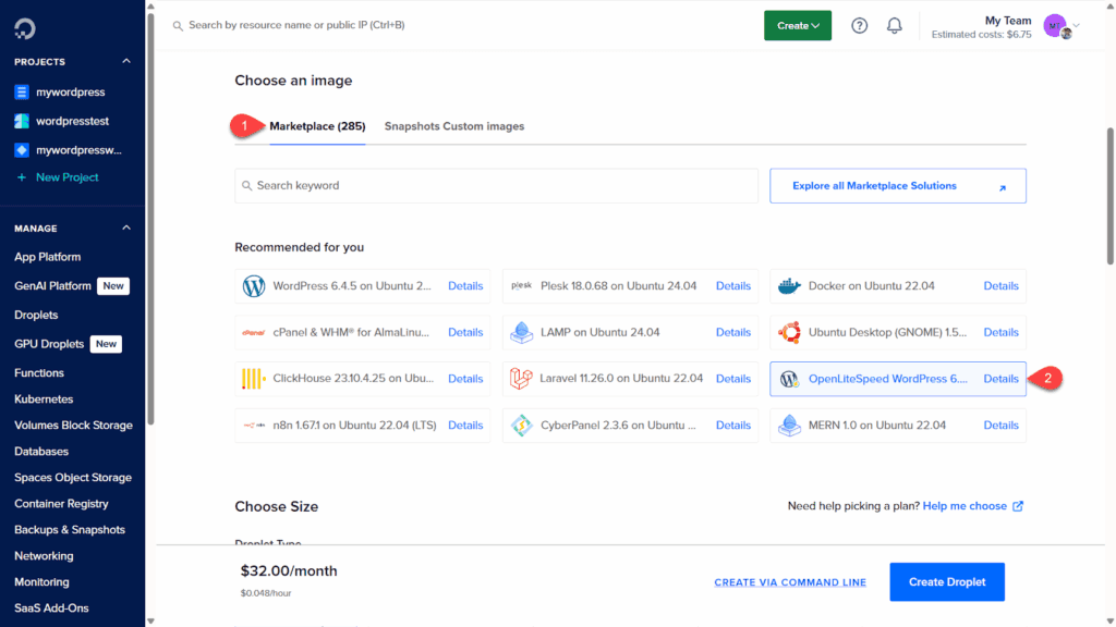 إعداد سيرفر VPS جديد واختيار نظام التشغيل والتطبيقات