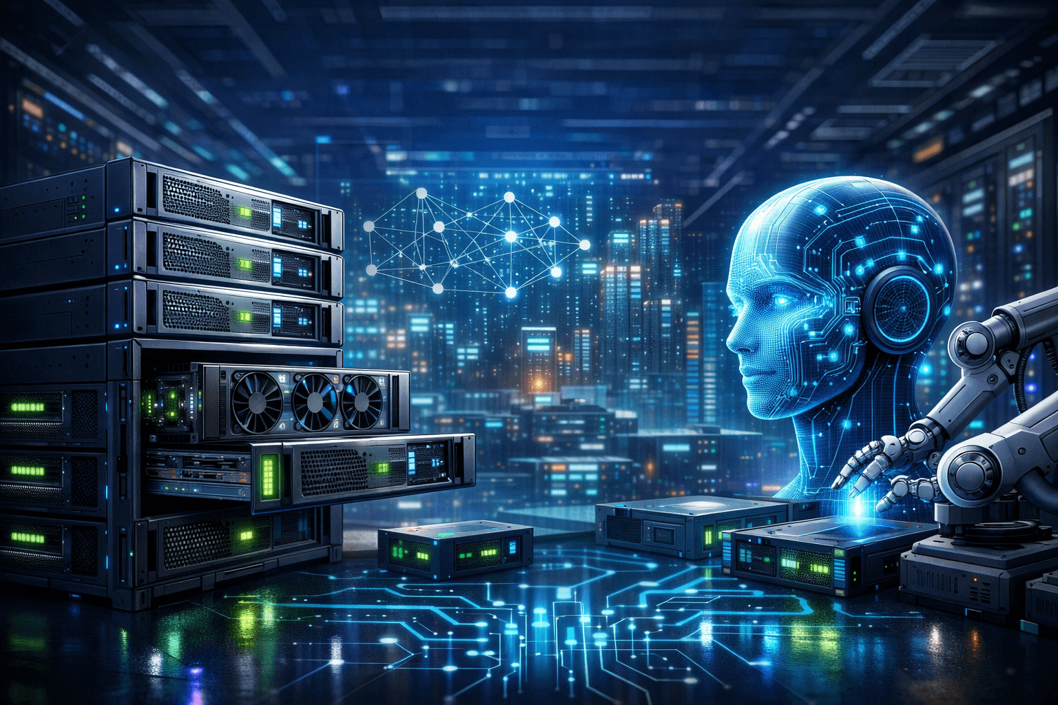أفضل سيرفرات GPU للذكاء الاصطناعي في 2026 - مرام هوست