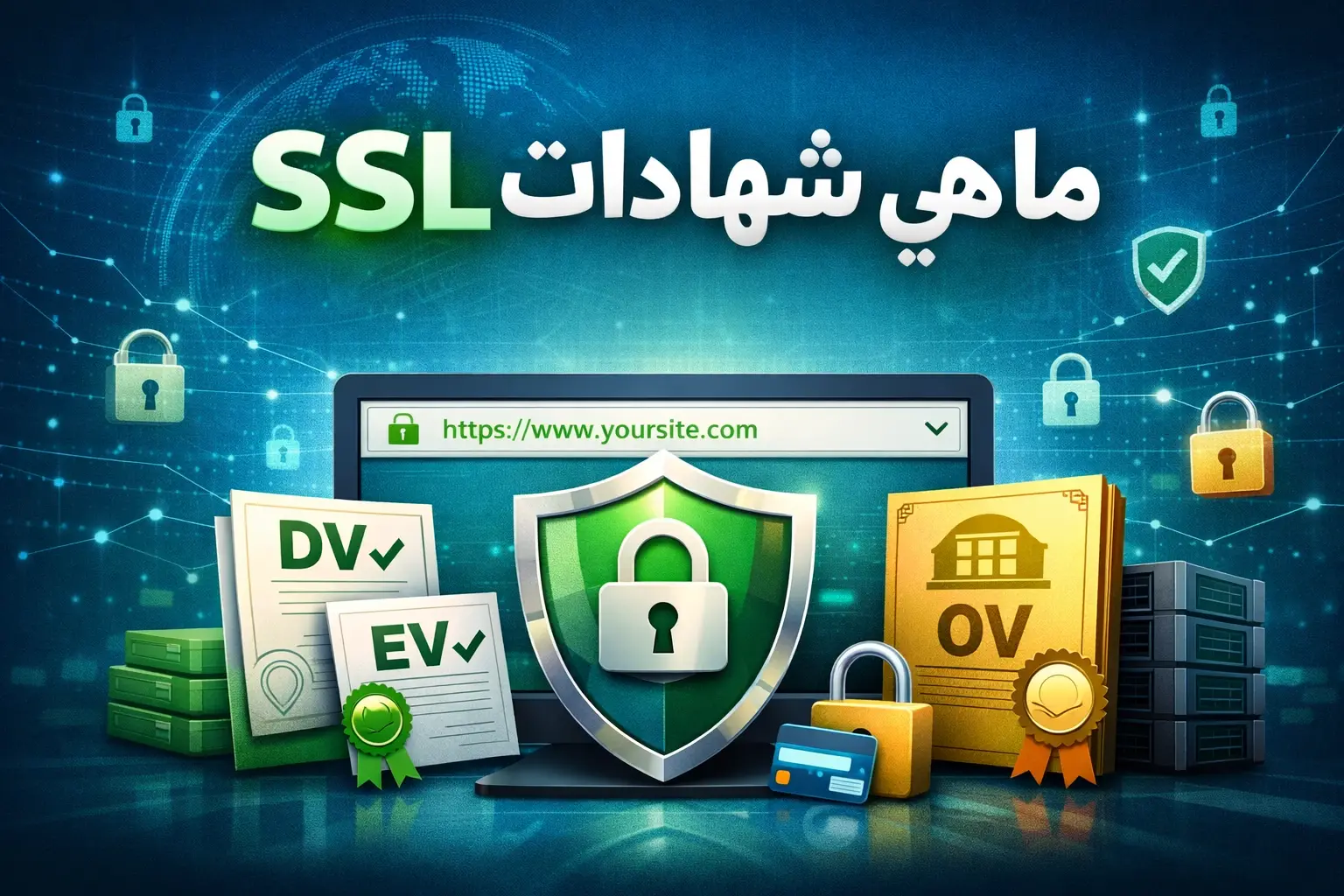 شرح شهادات SSL وأهميتها في أمان المواقع - مرام هوست