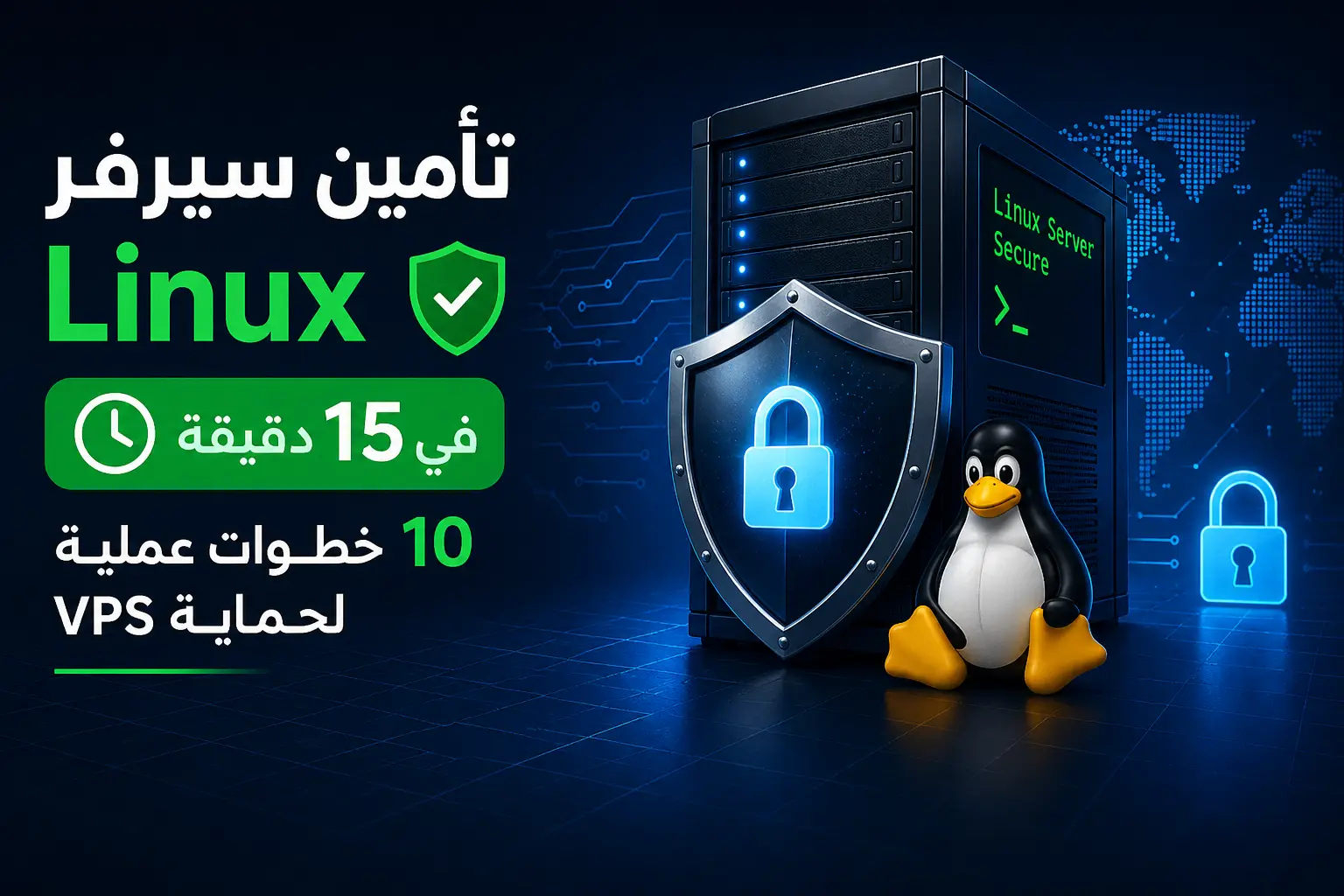 تأمين سيرفر Linux وحماية VPS
