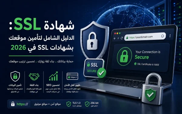 شهادة SSL: الدليل الشامل لتأمين موقعك بشهادات SSL في 2026 - مرام هوست