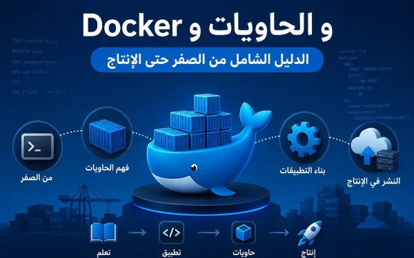 Docker و الحاويات: الدليل الشامل من الصفر حتى الإنتاج - مرام هوست