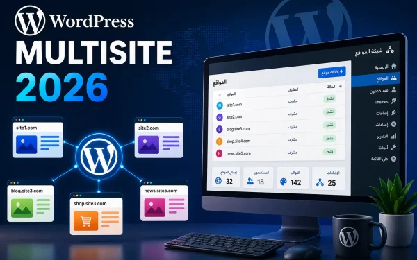 ووردبريس Multisite شبكة مواقع