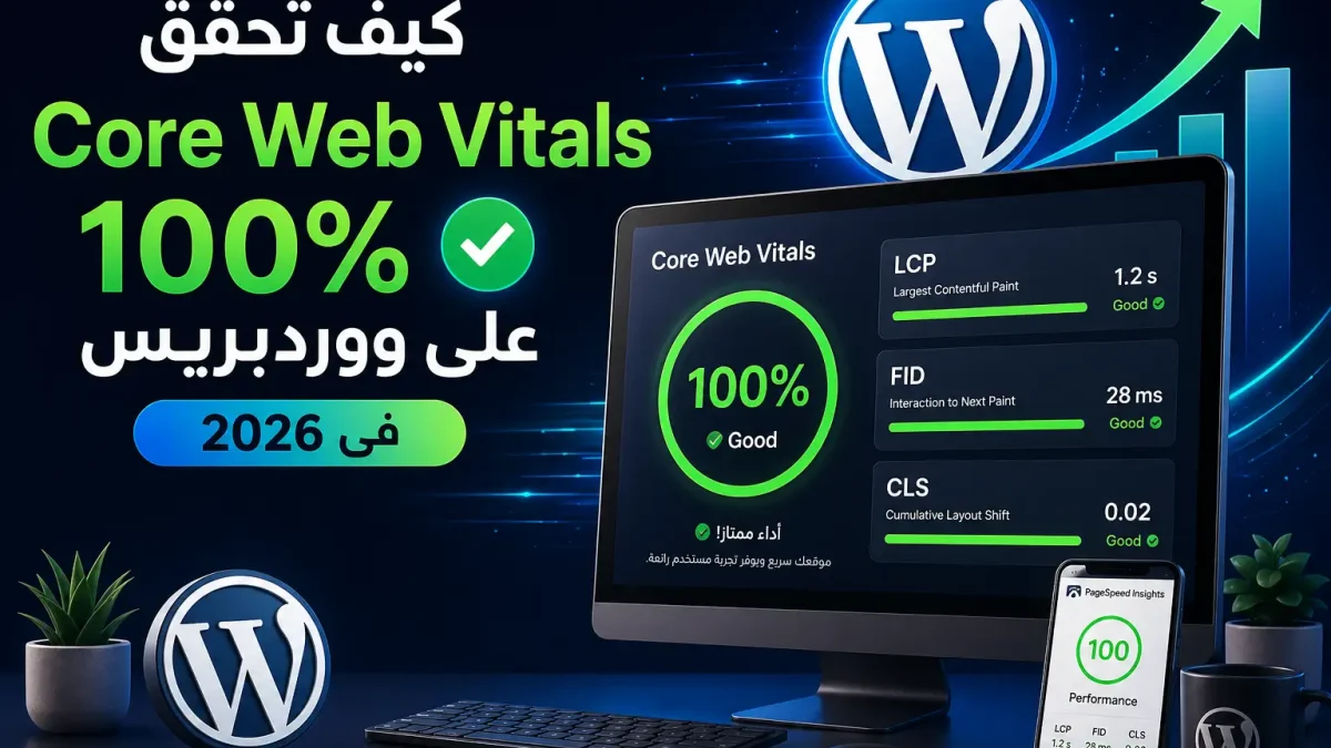 Core Web Vitals ووردبريس تحسين الأداء
