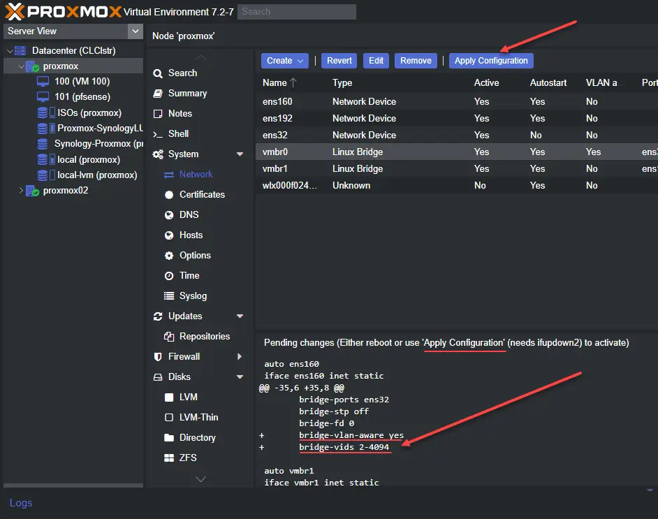 حماية VPS Proxmox