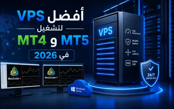 أفضل VPS لتشغيل MT4 و MT5 في 2026 – الدليل الشامل لاختيار Forex VPS احترافي - مرام هوست