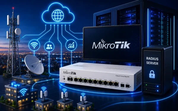استضافة ISP احترافية مع MikroTik و Radius Server – حلول متكاملة لمزودي خدمة الإنترنت وشبكات WISP - مرام هوست
