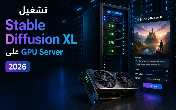 تشغيل Stable Diffusion XL على GPU Server 2026: دليل عملي مع مرام هوست - مرام هوست