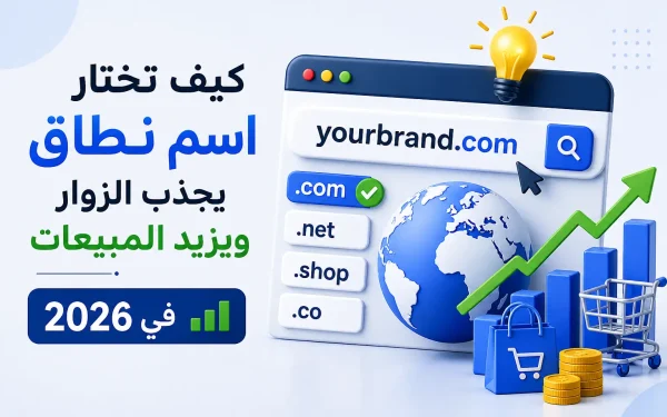 كيف تختار اسم نطاق يجذب الزوار ويزيد المبيعات في 2026 - مرام هوست
