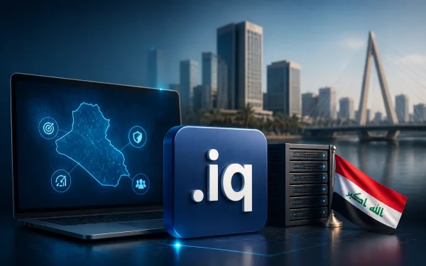 النطاق العراقي .iq لموقعك التجاري