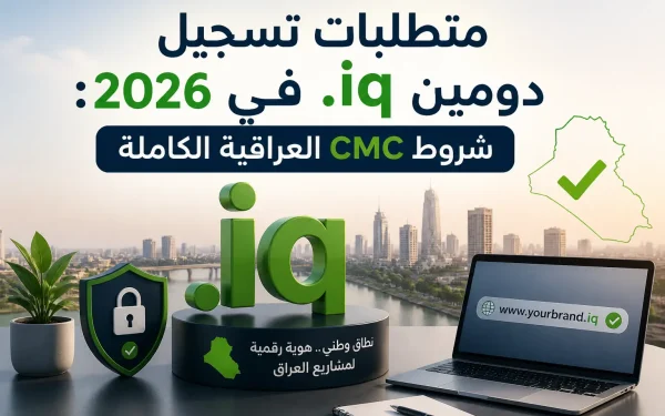 متطلبات تسجيل دومين .iq العراقي