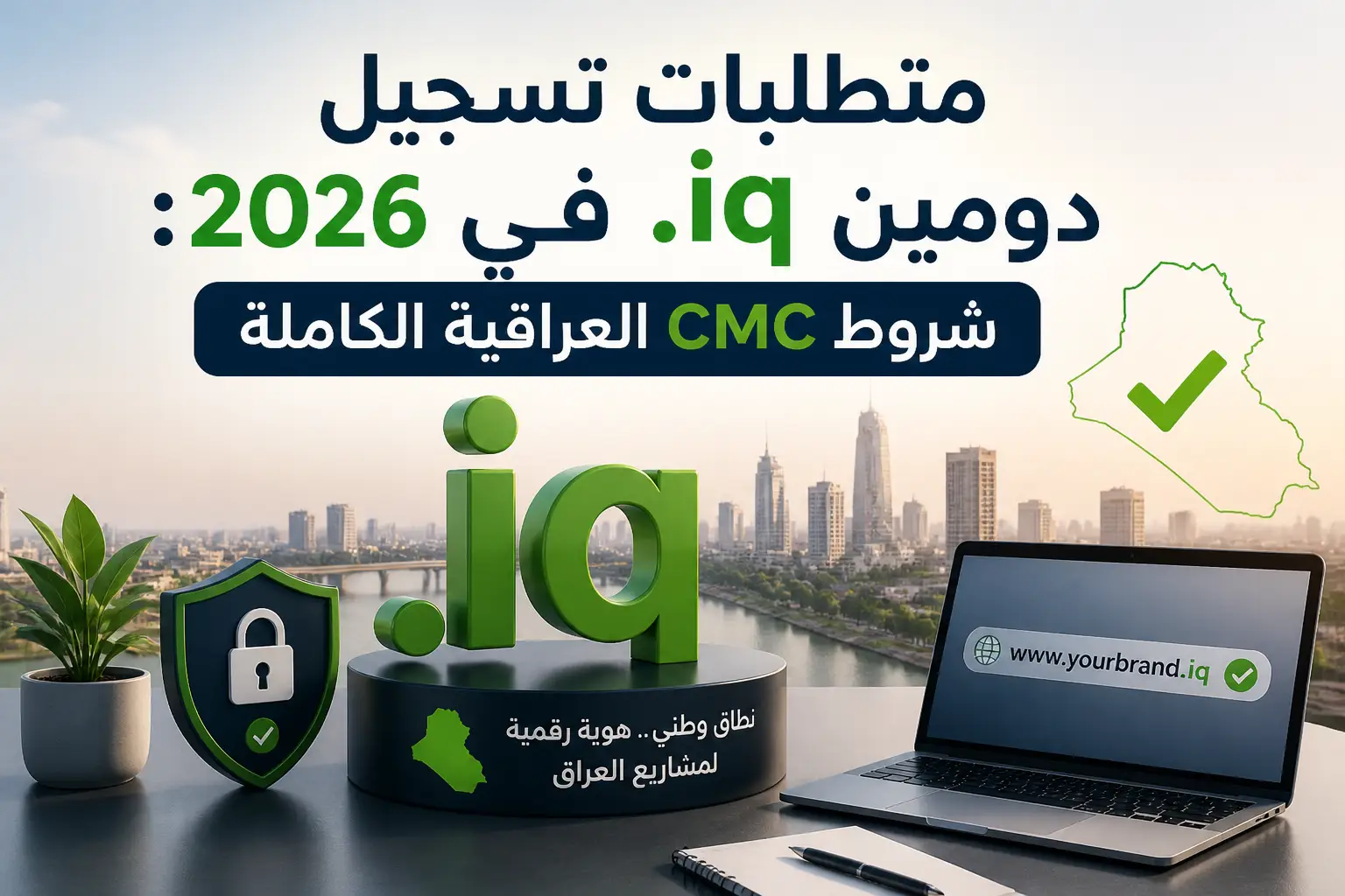 متطلبات تسجيل دومين .iq العراقي