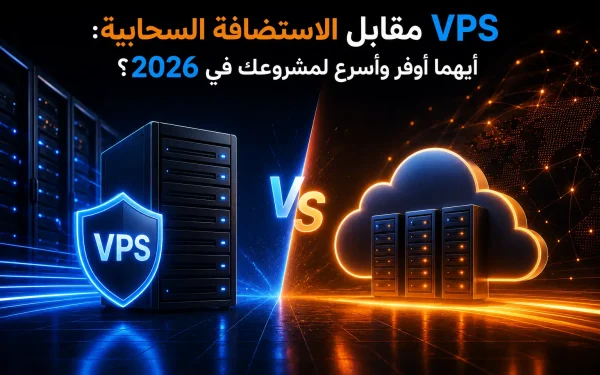 VPS مقابل الاستضافة السحابية: أيهما أوفر وأسرع لمشروعك في 2026؟ - مرام هوست