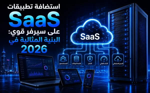 استضافة تطبيقات SaaS على سيرفر قوي: البنية المثالية في 2026 - مرام هوست