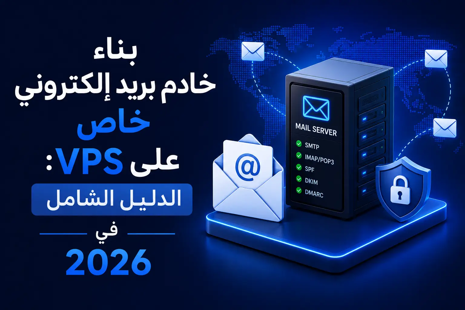 بناء خادم بريد إلكتروني خاص على VPS: الدليل الشامل في 2026 - مرام هوست