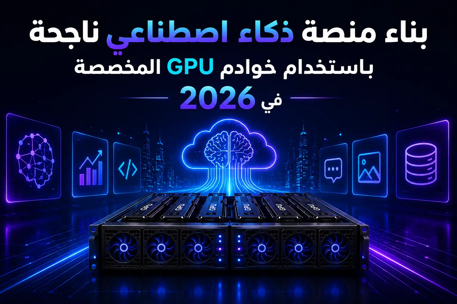 بناء منصة ذكاء اصطناعي ناجحة باستخدام خوادم GPU المخصصة في 2026 - مرام هوست