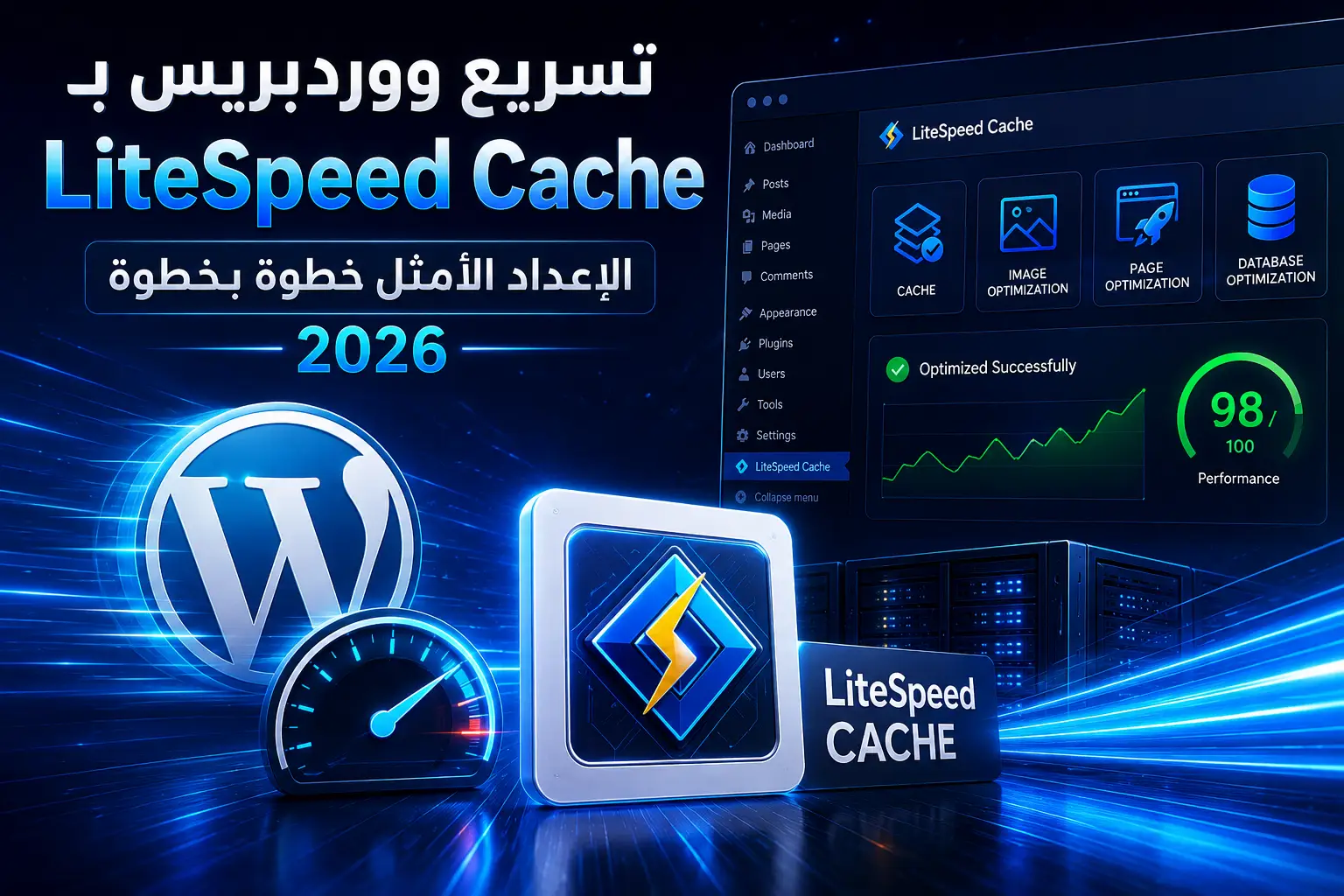 تسريع ووردبريس بـ LiteSpeed Cache: الإعداد الأمثل خطوة بخطوة 2026 - مرام هوست