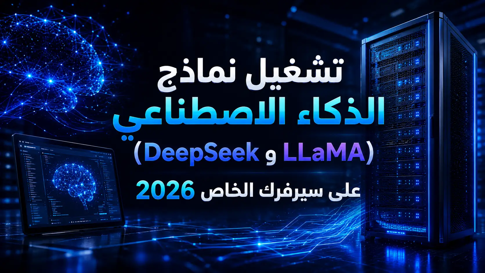 تشغيل نماذج الذكاء الاصطناعي (DeepSeek وLLaMA) على سيرفرك الخاص 2026 - مرام هوست