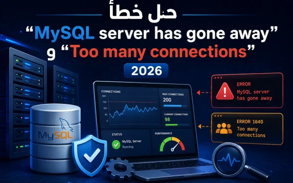 حل خطأ "MySQL server has gone away" و"Too many connections" 2026 - مرام هوست