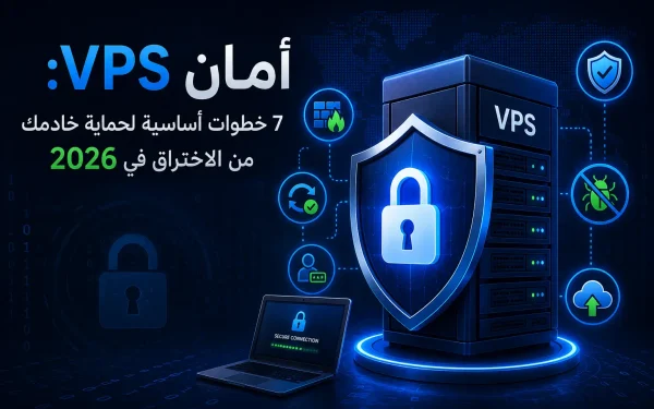 أمان VPS: 7 خطوات أساسية لحماية خادمك من الاختراق في 2026 - مرام هوست