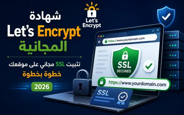 شهادة Let's Encrypt المجانية: تثبيت SSL مجاني على موقعك خطوة بخطوة 2026 - مرام هوست