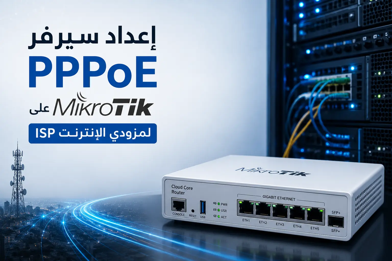 إعداد سيرفر PPPoE على MikroTik لمزودي الإنترنت ISP: دليل كامل 2026 - مرام هوست