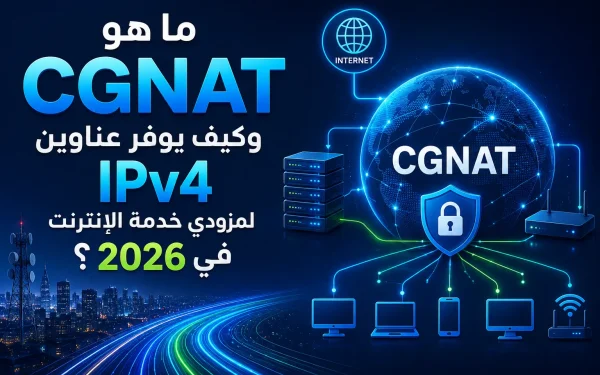 ما هو CGNAT وكيف يوفّر عناوين IPv4 لمزودي خدمة الإنترنت في 2026؟ - مرام هوست