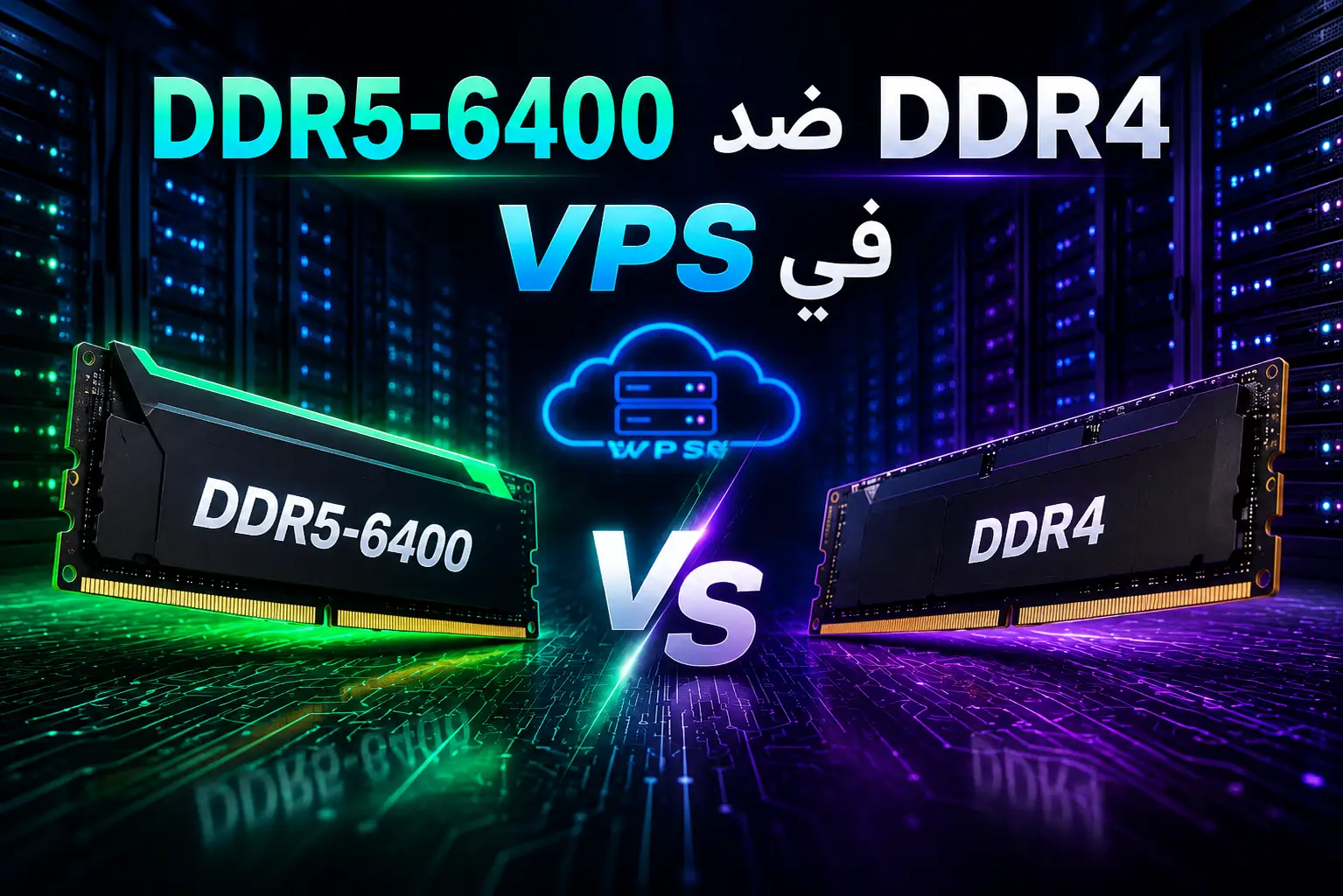 DDR5-6400 ضد DDR4 في VPS: هل سرعة الذاكرة تغيّر أداء موقعك فعلًا؟ - مرام هوست