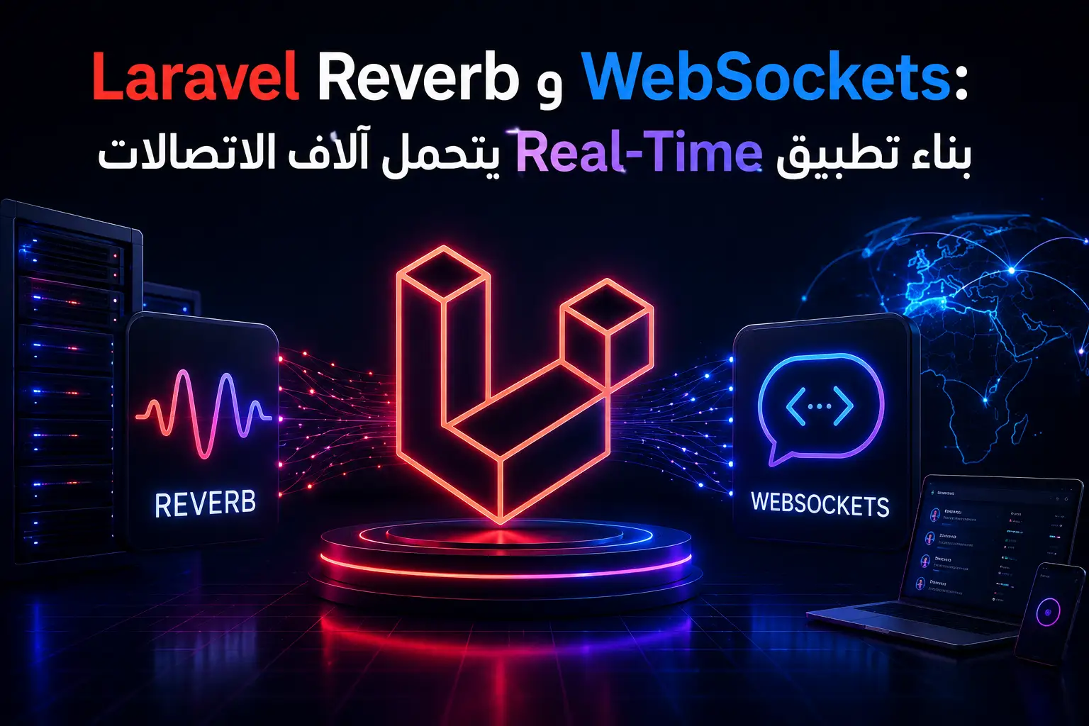 Laravel Reverb وWebSockets: بناء تطبيق Real-Time يتحمل آلاف الاتصالات - مرام هوست