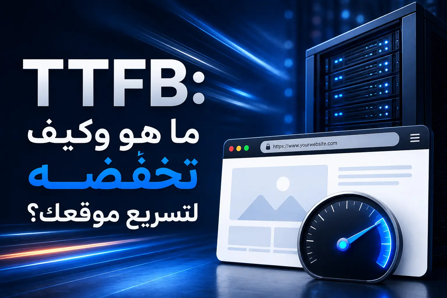 TTFB: ما هو وكيف تخفّضه لتسريع موقعك؟ دليل 2026 - مرام هوست
