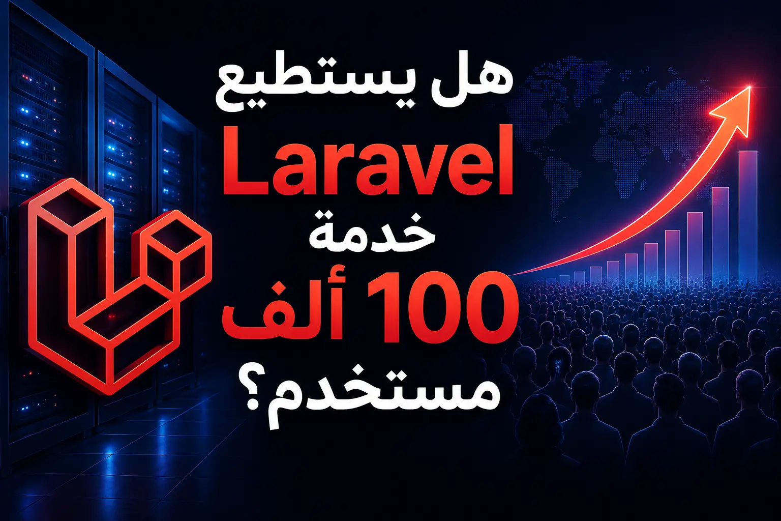 هل يستطيع Laravel خدمة 100 ألف مستخدم؟ - مرام هوست