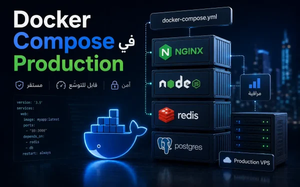 Docker Compose في Production: هل هو كافٍ أم تحتاج Kubernetes؟ - مرام هوست