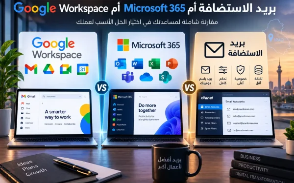 Google Workspace أم Microsoft 365 أم بريد الاستضافة؟ - مرام هوست