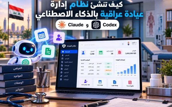 كيف تنشئ نظام إدارة عيادة عراقية بالذكاء الاصطناعي (Claude وCodex) 2026؟ - مرام هوست